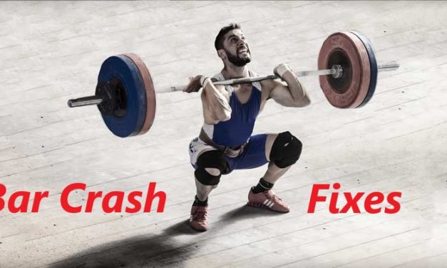 How to Prevent Bar Crash In Cleans | Weightlifting Problem Fixes