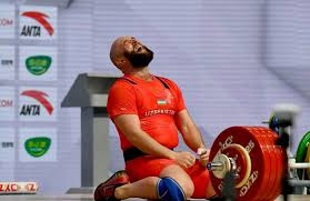 man tired from training too long